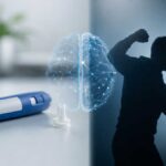 Ozempic medication and health study concept