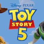 Toy Story 5 characters facing modern technology