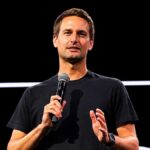 Evan Spiegel presents at AWE 2026