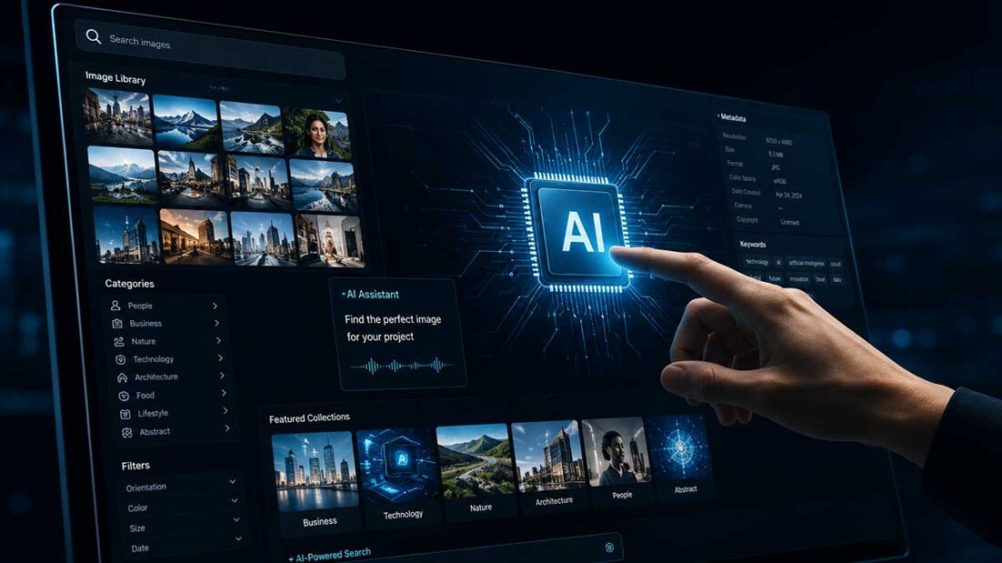 AI-assisted visual content discovery