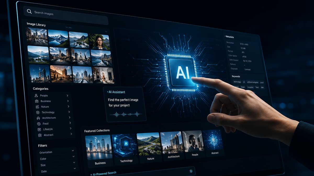 AI-assisted visual content discovery