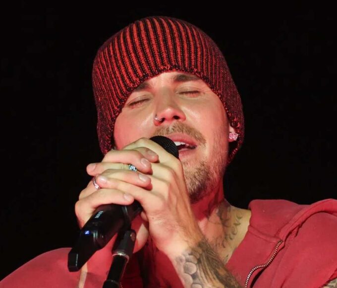 Justin Bieber performs at Coachella 2026