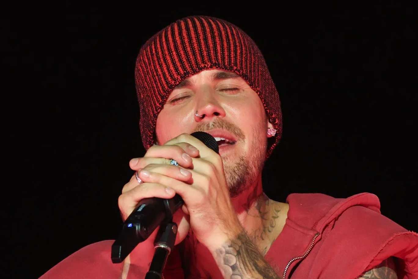 Justin Bieber performs at Coachella 2026