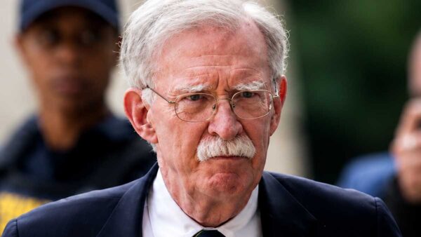 John Bolton at federal court hearing