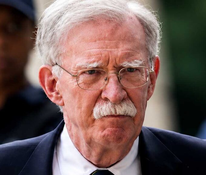 John Bolton at federal court hearing