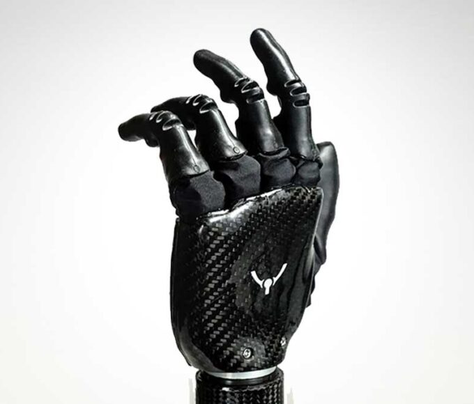PSYONIC robotic hand training industrial robot