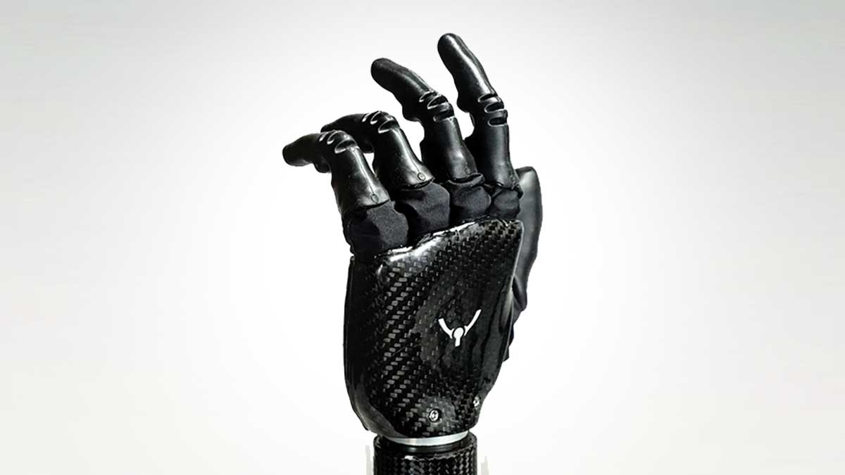 PSYONIC robotic hand training industrial robot