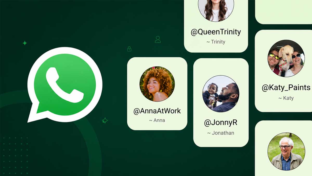 WhatsApp username feature