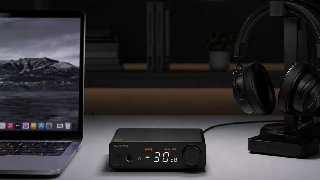 Topping DX1 II DAC and headphone amplifier