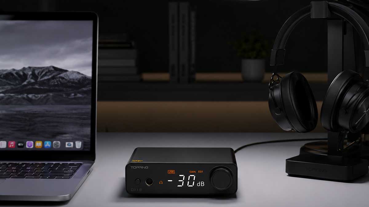 Topping DX1 II DAC and headphone amplifier