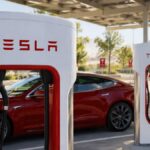 Tesla Supercharger station