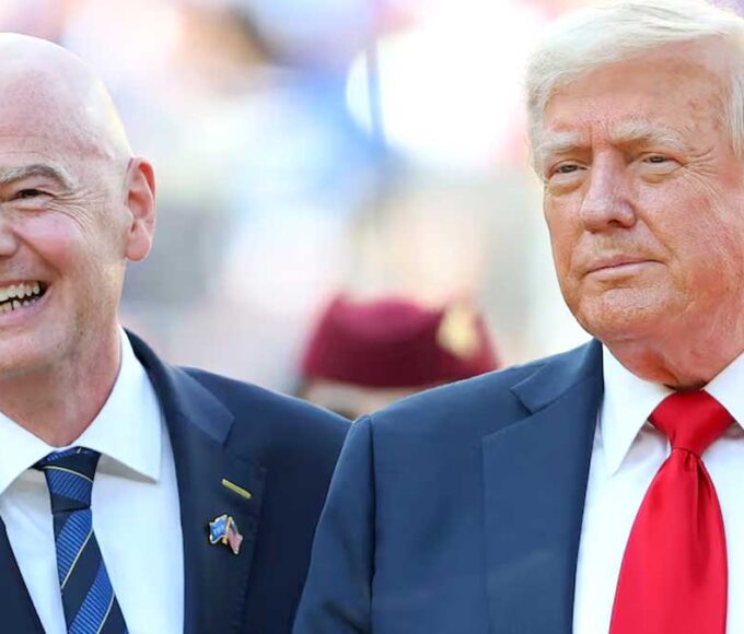 Trump & Gianni Infantino