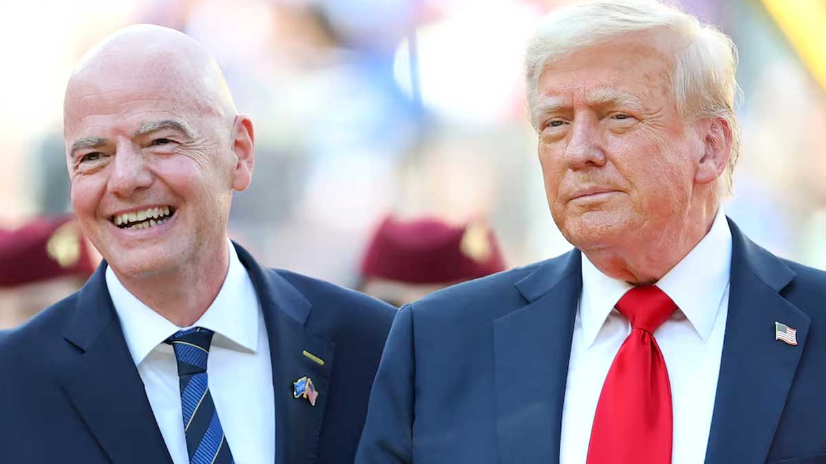 Trump & Gianni Infantino