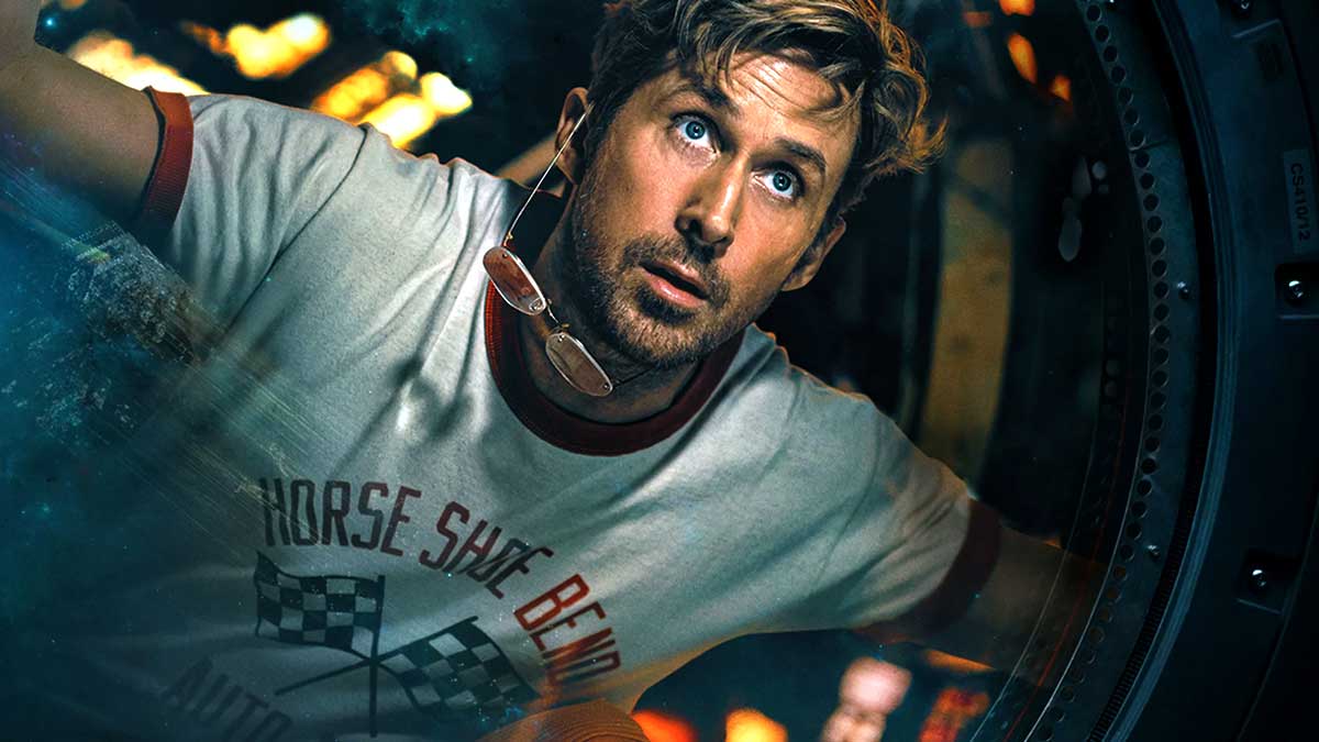 Ryan Gosling in Project Hail Mary spacecraft scene