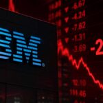 IBM stock market decline