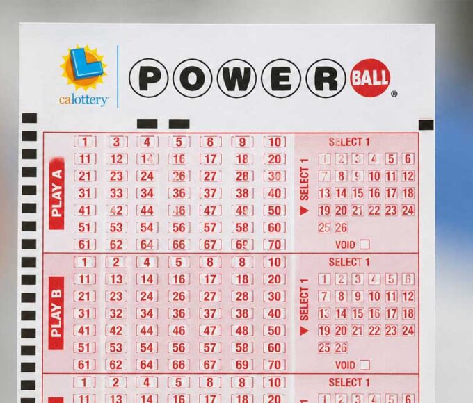 Powerball lottery jackpot