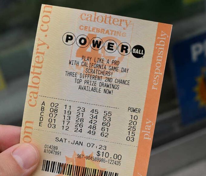 Powerball lottery tickets