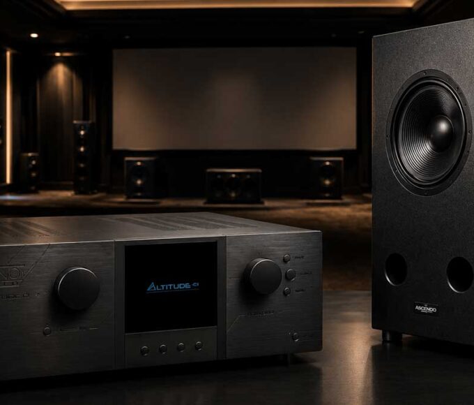 Trinnov and Ascendo home cinema audio system