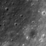 Moon crater surface