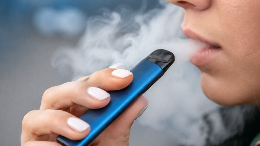 Teen vaping and nicotine addiction