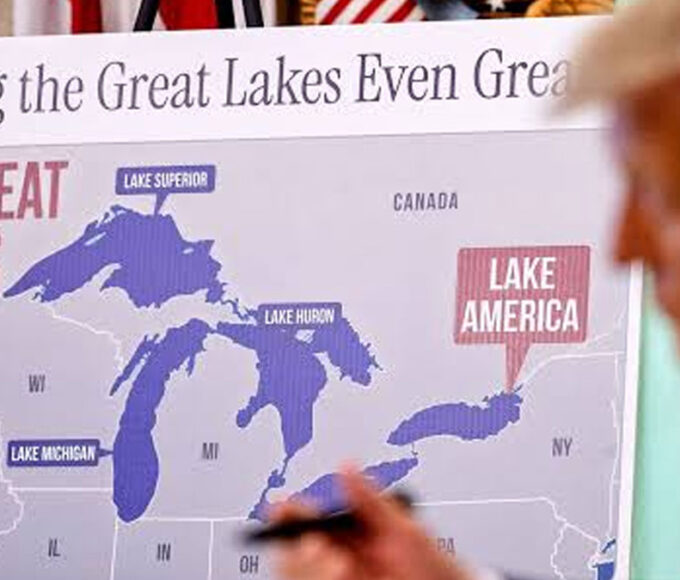Trump Signs Order Renaming Lake Ontario ‘Lake America’