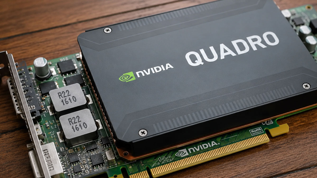 NVIDIA Quadro professional graphics card