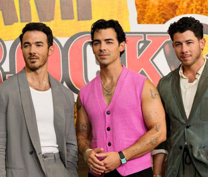 Jonas Brothers at a Camp Rock 3 event