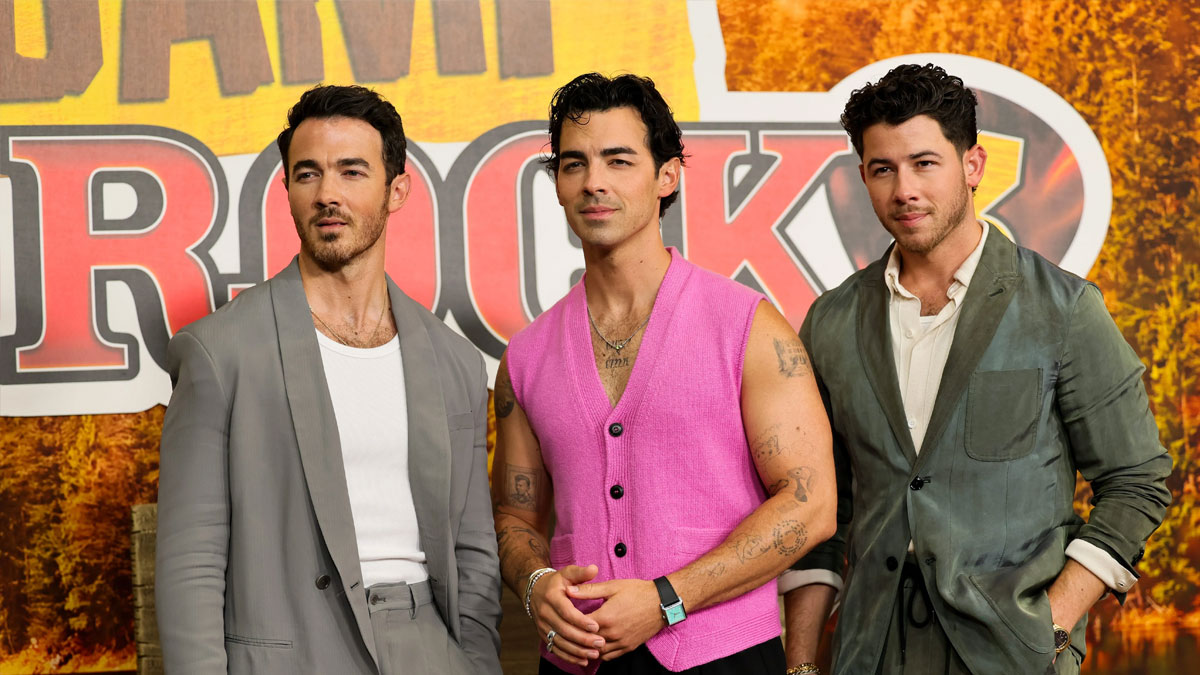 Jonas Brothers at a Camp Rock 3 event