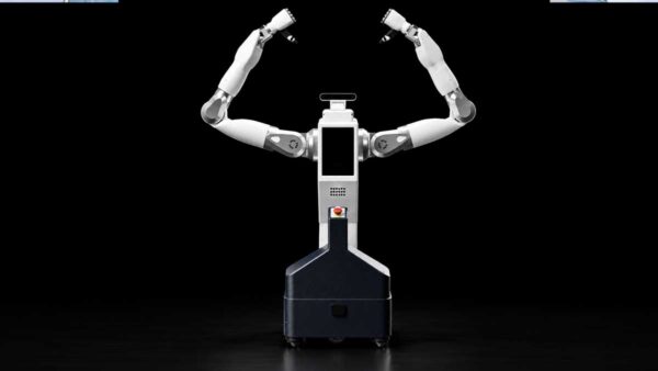 Feather Robotics mobile humanoid robot